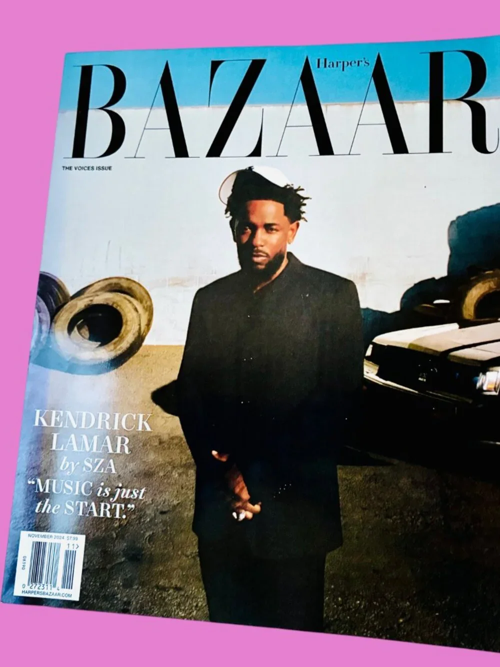 Harper’s Bazaar Magazine Nov '24 Kendrick Lamar + April '24 Regina King Lot of 2